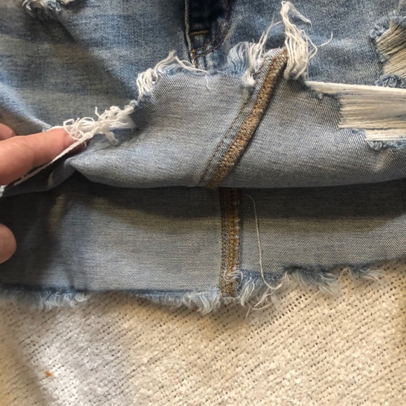 American Eagle denium jean skirt size 2 - Picture 2 of 6
